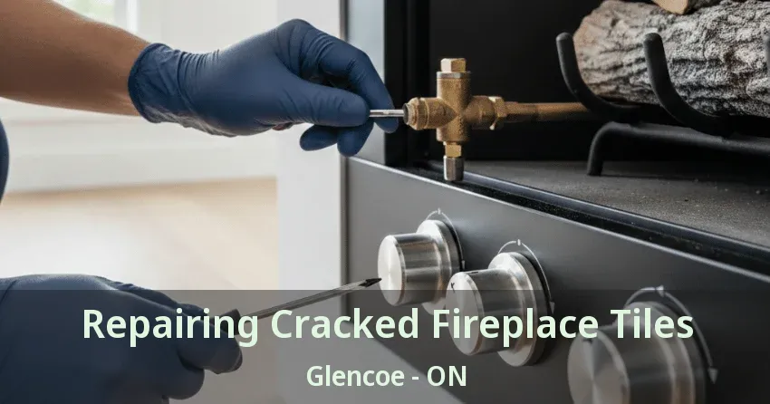 Repairing Cracked Fireplace Tiles Glencoe - ON